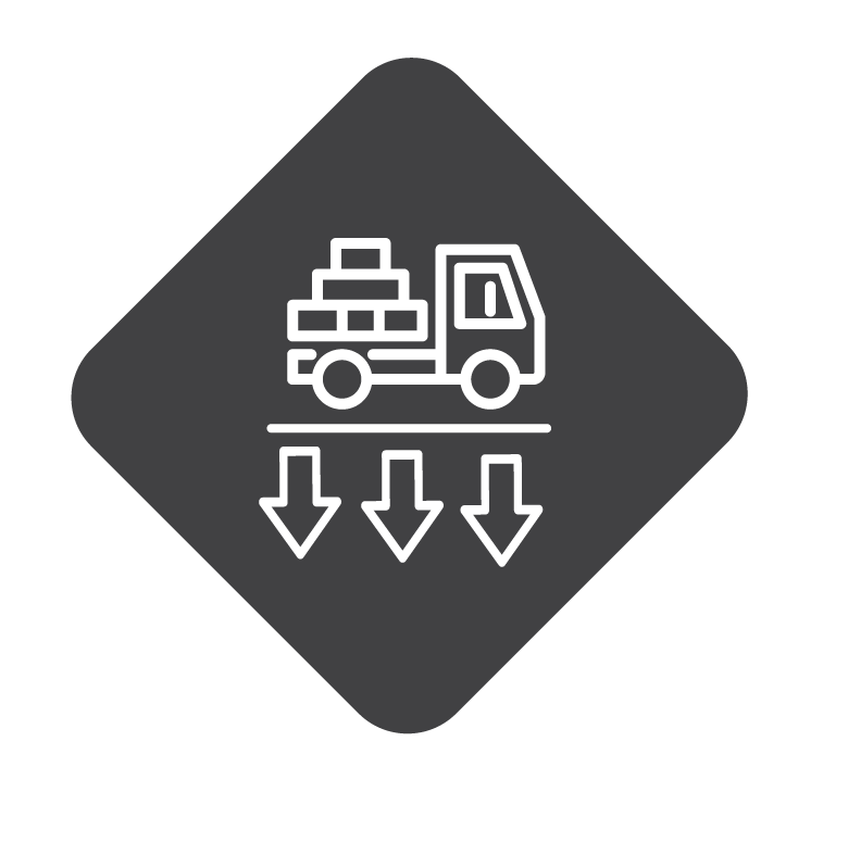 Identify number, location and type of weighbridges