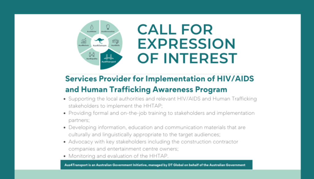 Aus4Transport - Services provider HIV-AIDS and Human Trafficking Awareness program